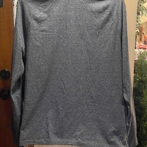 Banana Republic Charcoal Long Sleeve Knit Top